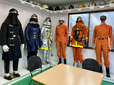 【ユメノバ】防火衣の展示コーナーもあります