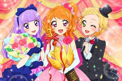 アイカツ！　ミュージックアワード　タペストリー 声優&AIKATSU☆STARS！】成長したステージに興奮! 「アイカツ