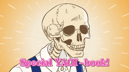 書店員あるある に爆笑 ガイコツ書店員 本田さん アニメ化記念 名シーン集 1 3 Medery Character S