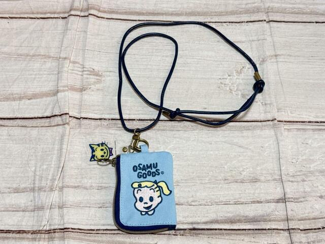 ポーチ付きスマホショルダー(SEASON REASON×OSAMUGOODS)/税込1,419円