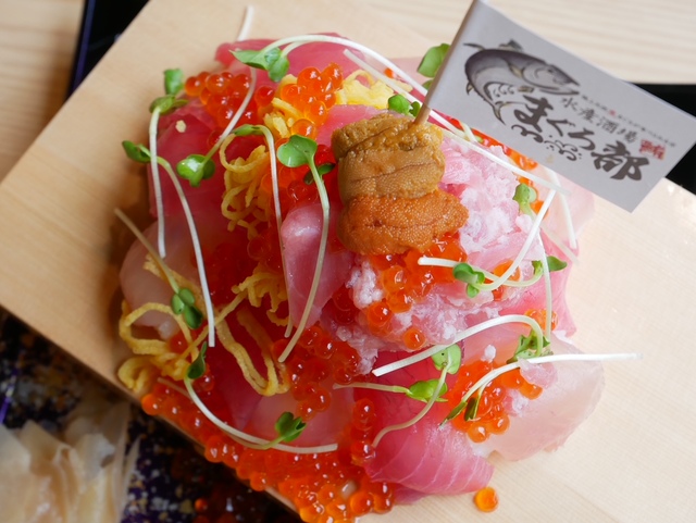 全方位お刺身尽くし