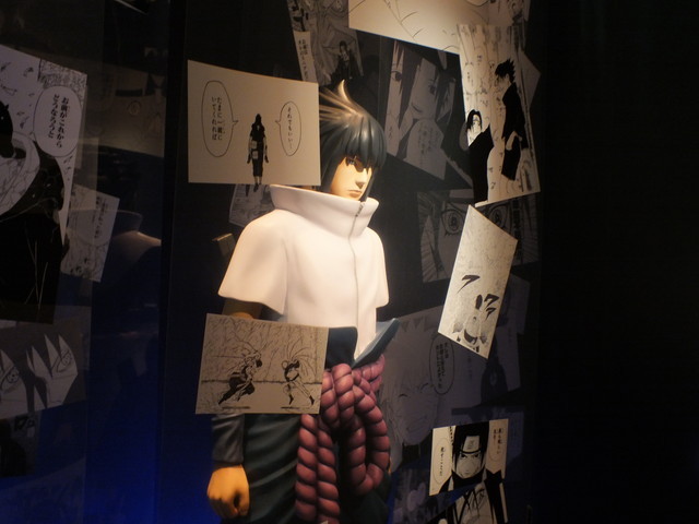 「連載完結記念 岸本斉史 NARUTO－ナルト－展」／展示の様子