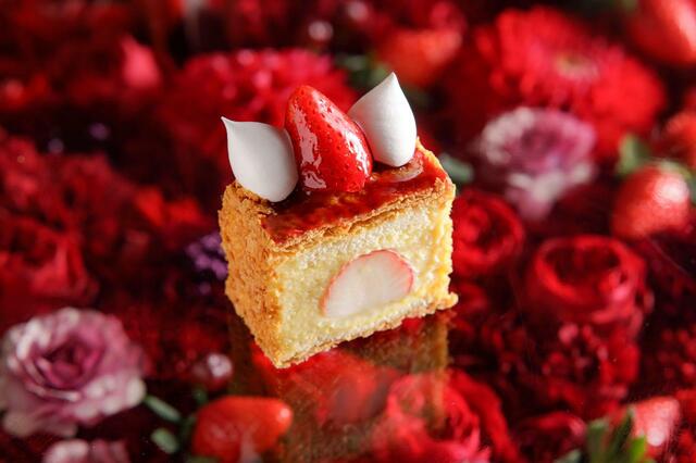 「開催イ「15種以上の極上スイーツ」<大人 ¥6,200~/小学生¥3,500/幼児(4歳以上)¥2,500>【スーパースイーツビュッフェ2024 ~ホテルでいちご狩り~】メージ」<大人 ¥6,200~/小学生¥3,500/幼児(4歳以上)¥2,500>【スーパースイーツビュッフェ2024 ~ホテルでいちご狩り~】