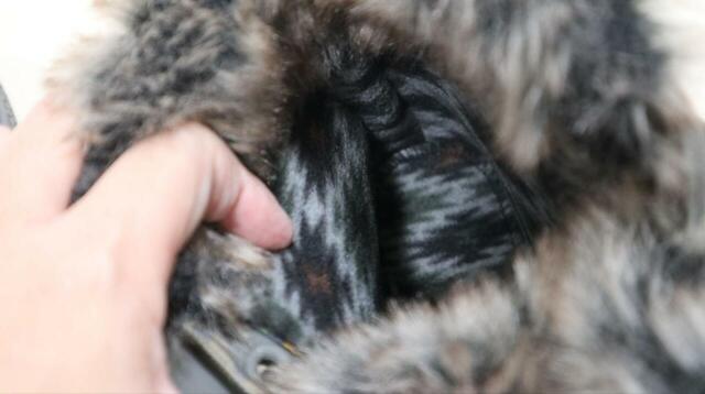 【ワークマン 防寒防水サファリシューズ】履き口だけでなく内側もフリース素材でふわふわ！抜群の防寒性能です