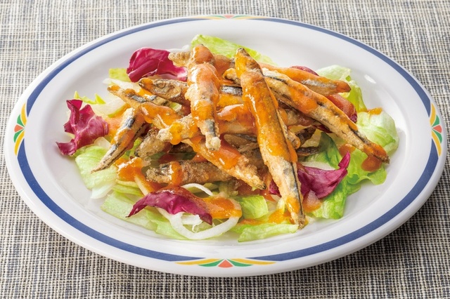 甑島産きびなご唐揚げ