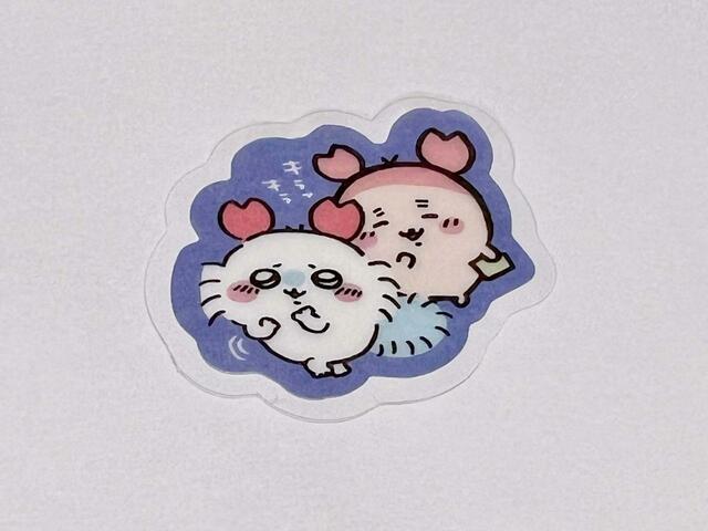 筆者的イチオシコンビのモモンガ＆カニちゃん。尊いです…！