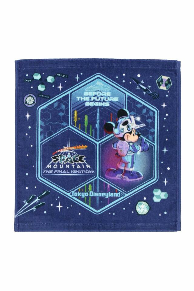 ウォッシュタオル 880円｜スペシャルイベント「セレブレーティング・スペース・マウンテン：ザ・ファイナルイグニッション！」｜販売店舗：東京ディズニーランド「プラネットM」