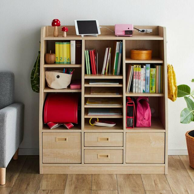 学校用品が丸ごと収納できるランドセルラック｜￥16,900～27,900 （税込）