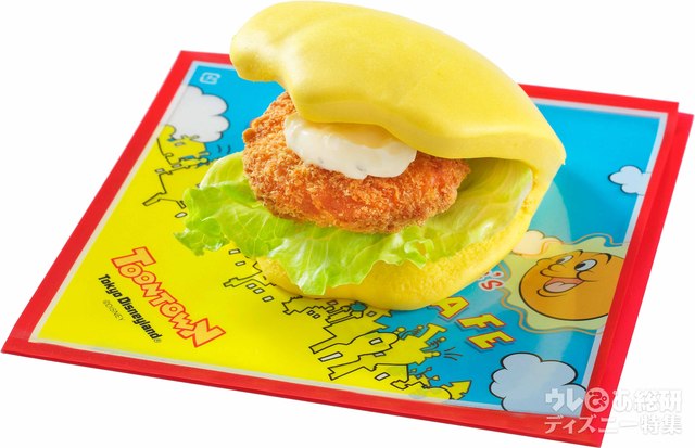 ヒューイ・デューイ・ルーイのグッドタイム・カフェ「ドナルドバーガー」