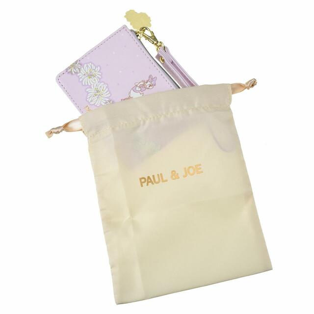 【PAUL & JOE La Papeterie】デイジー 定期入れ・パスケース 巾着付き クリザンテーム 4,400円