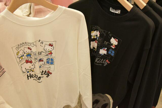 【ワークマン】長袖Tシャツ 1,500円(税込)はホワイト、ブラック(ハローキディ)のみ