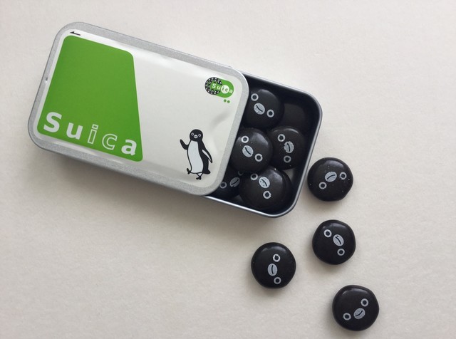 プリントマーブルチョコSuica 16粒入 756(税込)