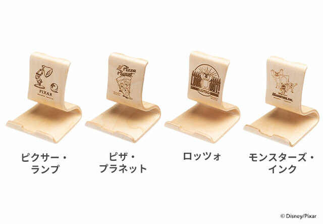 ディズニーキャラクター 天然木スタンド 2,860円