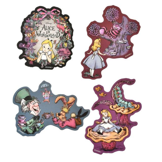 ふしぎの国のアリス シール・ステッカー ダイカット Sticker Collection DISNEY ALICE IN WONDERLAND 75TH ANNIVERSARY 700円