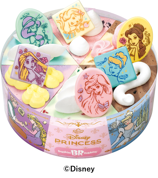 ディズニープリンセス / パレット6 4,000円｜サーティワン アイスクリーム