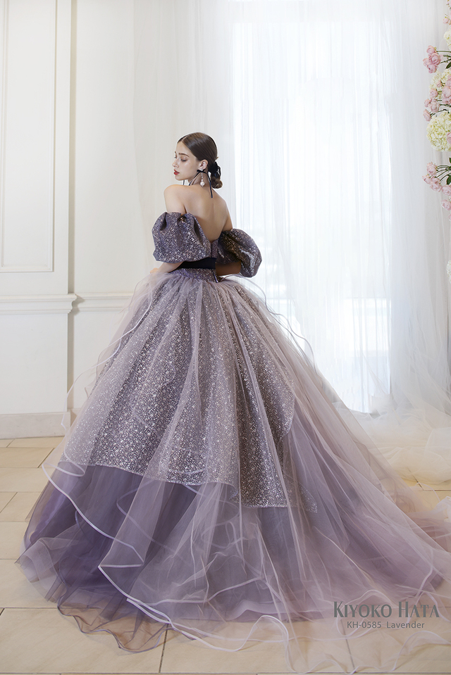 KIYOKO HATA(キヨコハタ)新作ウェディングドレス KH-0585_Lavender