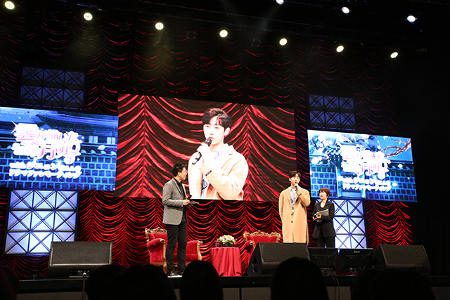 ジニョン（B1A4）　1.21＠東京・豊洲PIT『「雲が描いた月明り」with ジニョン（B1A4）ドラマファンミーティング』