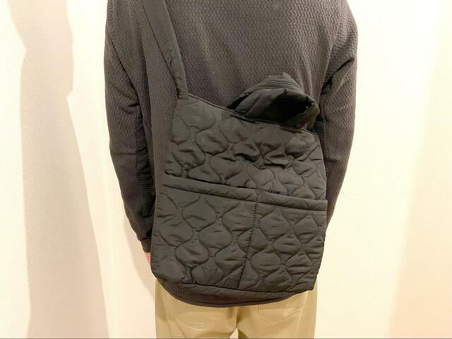 【B:MING by BEAMS キルト トート バッグ】男性も使えるシンプルデザインです♪