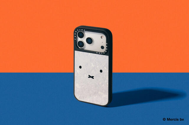 【ミッフィー×CASETiFY コレクション】シンプルかつ存在感のあるケース。質感もおしゃれです◎