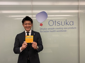 大塚製薬　カロリーメイト プロダクトマーケティングマネージャー　岩﨑 央弥さん