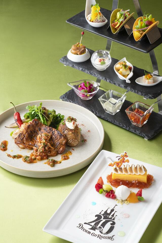 エンパイア・グリル 東京ディズニーリゾート40周年“ドリームゴーラウンド”エンパイア・グリル・ランチ4月10日～5月31日