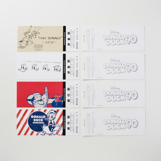 【90周年記念グッズ第3弾】「ドナルドダック」スクリーンデビュー90周年/記念入場券|14,900円(税込)