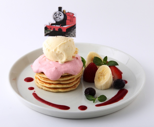 うぬぼれやさんジェームスのいちごホイップパンケーキ