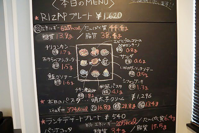 魚、肉、野菜とバラエティに富んでいます。さらにパスタやケーキまで、糖質を抑えながらもしっかりと組みこまれています