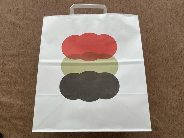 【季節のフルーツ大福6種　3800円（税込）】同封の紙袋もおしゃれ