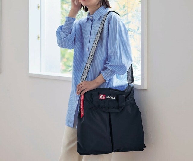 ふわ軽7ポケット付き２WAYトートバッグ（選べるキャラクター）｜ ￥6,990 （税込）