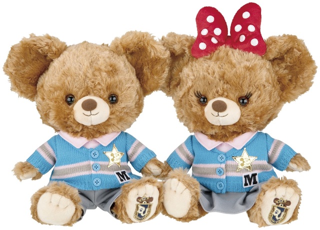 ユニベアシティぬいぐるみキャストコスチューム(モカ、プリン) 各3,800円