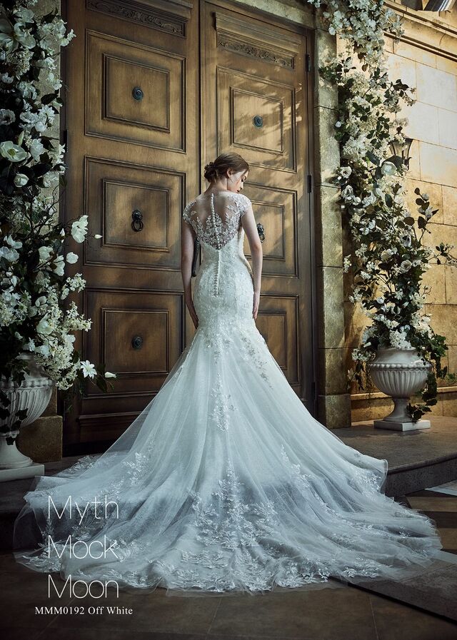 「Myth Mock Moon（ミスモックムーン）」新作ウェディングドレス MMM0192 offwhite