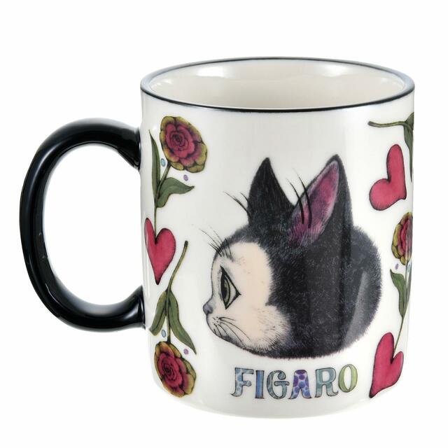 フィガロ＆クレオ マグカップ DISNEY ARTIST COLLECTION by YUKO HIGUCHI 2,200円