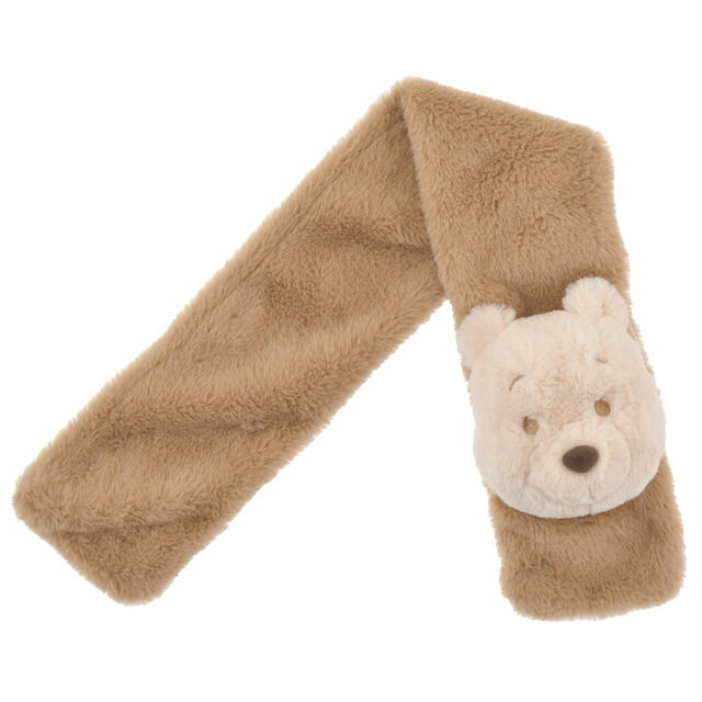 【キッズ用】プーさん キッズ用マフラー ブラウン ENJOY WINTER 2,700円