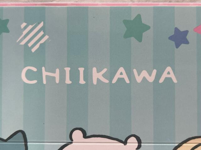 「CHIIKAWA」のロゴ入りなのもうれしいポイント!
