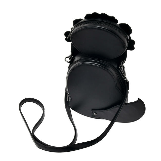 チェシャ猫 ショルダーバッグ 蓄光 ダイカット ブラック CHESHIRE CAT 7,500円