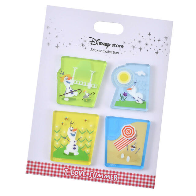 オラフ＆シーガル シール・ステッカー アクリル Sticker Collection MY PAL OLAF 900円