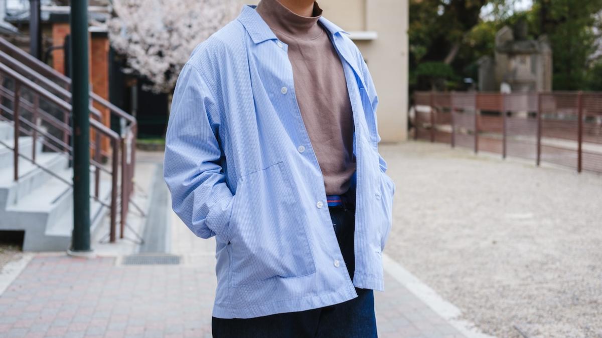 MUJI Laboの新作シャツが本当に便利。今の季節の「もう1枚羽織っておき 