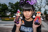 カチューシャ1,800円、Tシャツ（S、M、L、LL各2800円、3L 3100円）ぬいぐるみバッジ（ミッキー、ミニー）各1,700円｜東京ディズニーシー「ディズニー・ハロウィーン」2018年