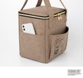 『SNOOPY 保冷ができるピクニックBAG BOOK』サイズは（約）横20.5×縦23.5×マチ16cm