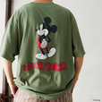 【Disney / ディズニー】別注 〈ミッキーマウス〉Tシャツ金額　6,490円(税込み)