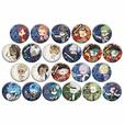 缶バッジコレクション　440円(税込)　商品サイズ：直径54㎜　　ランダム22種 ※お一人様22点まで。※キャラクターをお選び頂くことはできません。