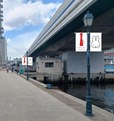 【KOBE PORT TOWER × Dick Bruna TABLE in KOBE Waterfront】フラッグが「ニューシーポートエリア」「京橋線」「京橋プロムナード」などに掲示