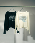 STAR WARS/リメイク風ロゴロンTEEカラー：White/Black価格：￥4,990