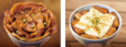 （左）豚ロース丼〈メガ〉（右）炙りチーズ豚バラ丼〈並〉【元祖豚丼屋TONTON】