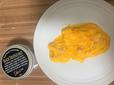 【カルディ　トリュフソルト×オムレツ】筆者はあまり料理が出来ないので、スクランブルエッグのようになってしまいました