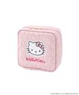 【3COINS×ハローキティコラボアイテム人気ランキング 7位】「HELLO KITTY コスメポーチ」ピンク 880円（税込）