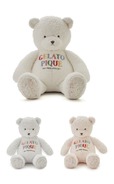 【ジェラート ピケ】オンライン限定「ジェラートベアぬいぐるみL」¥8,360(サイズ:縦42cm、カラー:オフホワイト)、「ジェラートベアぬいぐるみM」¥5,500(サイズ:縦24cm、カラー:ピンク/ブルー)