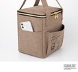 『SNOOPY 保冷ができるピクニックBAG BOOK』サイズは（約）横20.5×縦23.5×マチ16cm