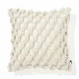 【Francfranc（フランフラン）】ロープ クッションカバー ホワイト